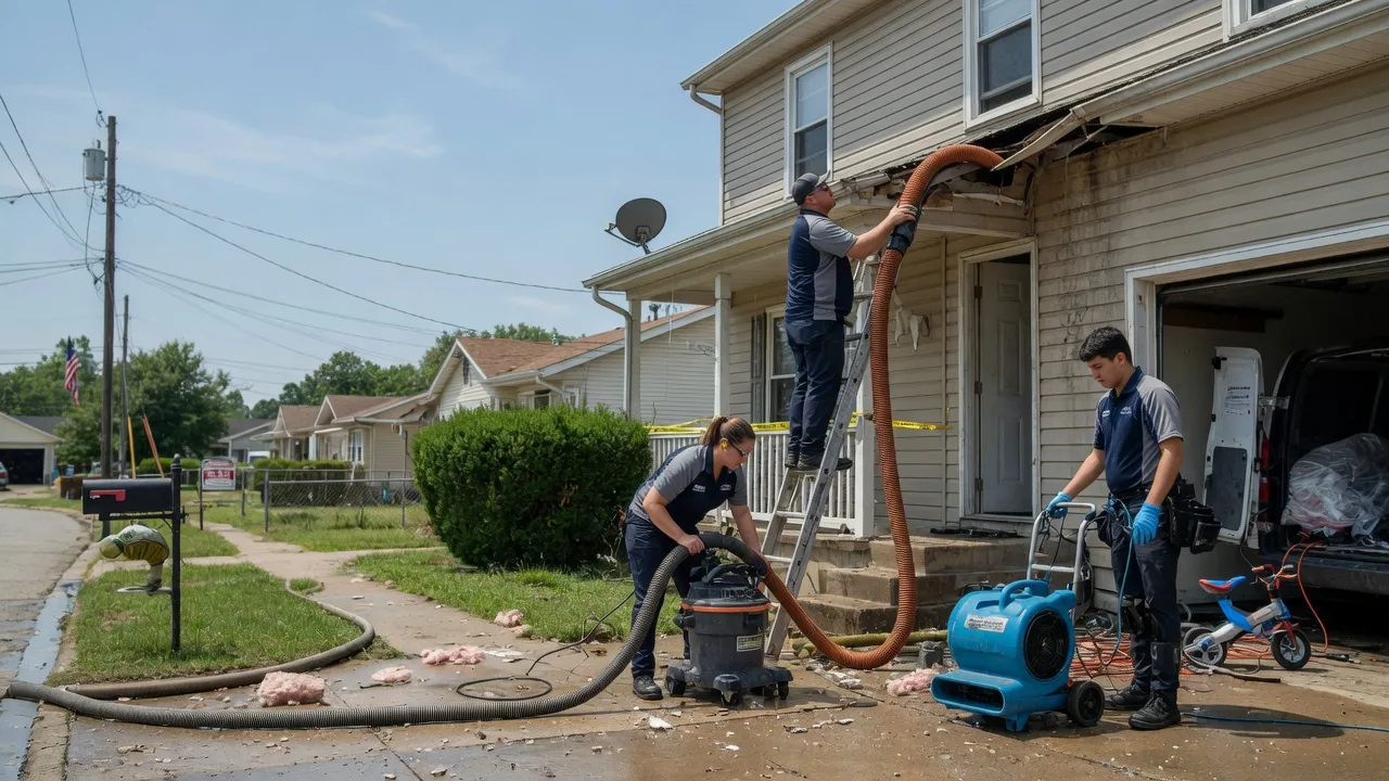 Water Damage Restoration in Kingsley, PA near me